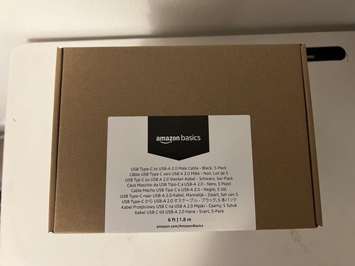 Pack amazon basics usb - 5-pack,