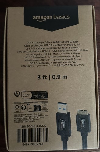 Amazon basics micro usb - usb, to