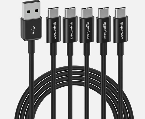Pack amazon basics usb - usb-c, to