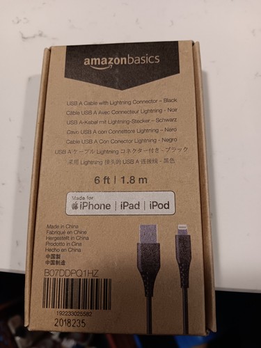 Amazon basics usb - cable, with