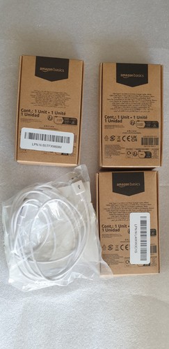 Pack amazon basics white usb - basics,